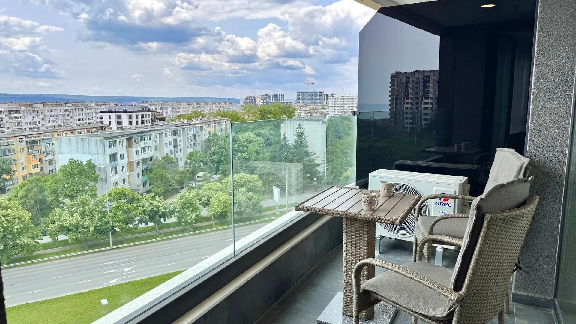 New Apartment In Breeze Home With Panoramic Sea View And Parking Varna