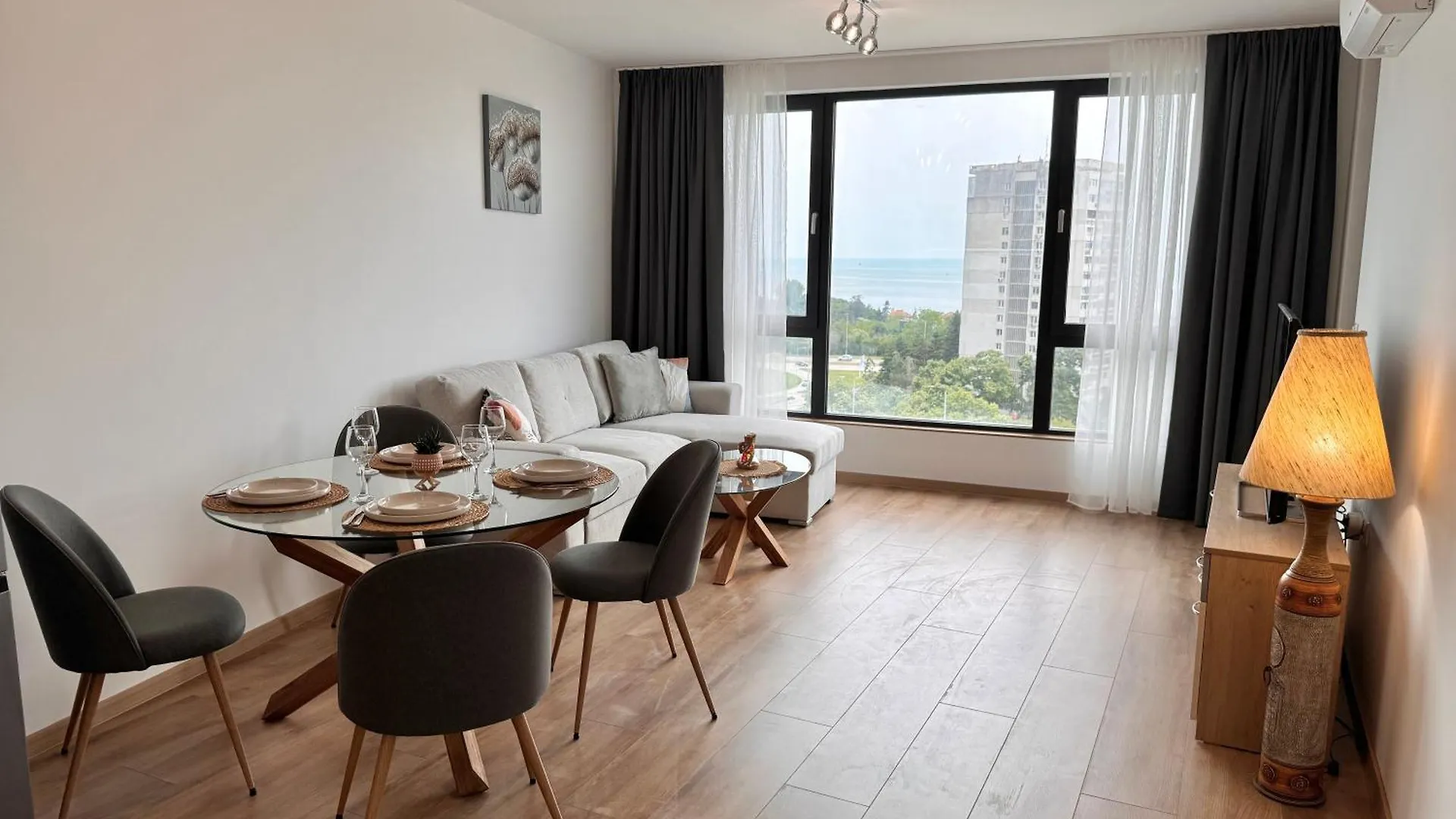 New Apartment In Breeze Home With Panoramic Sea View And Parking Varna